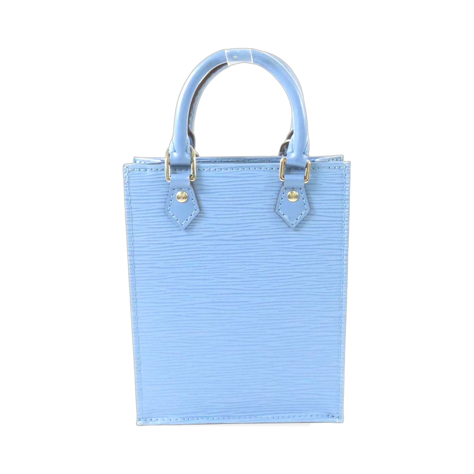 Louis Vuitton Blue Epi Leather Petit Sac Plat photo 4