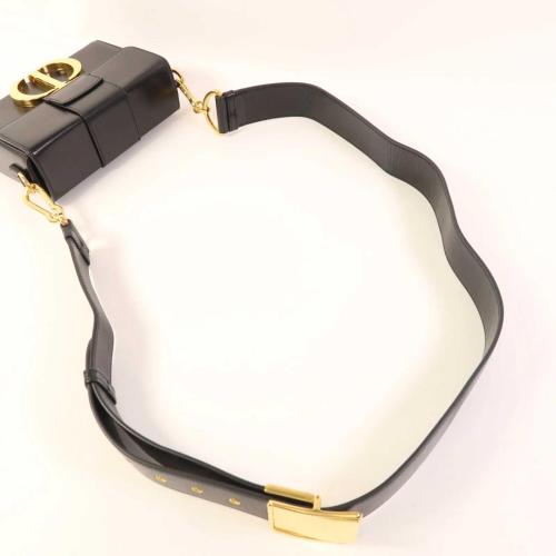 Christian Dior Black Leather Montaigne Box Crossbody Bag photo 5