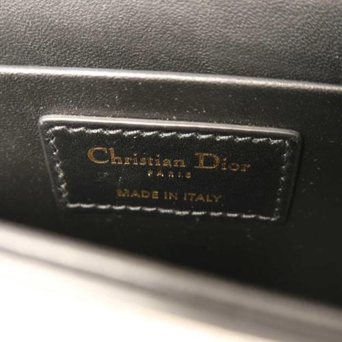 Christian Dior Black Leather Montaigne Box Crossbody Bag photo 7