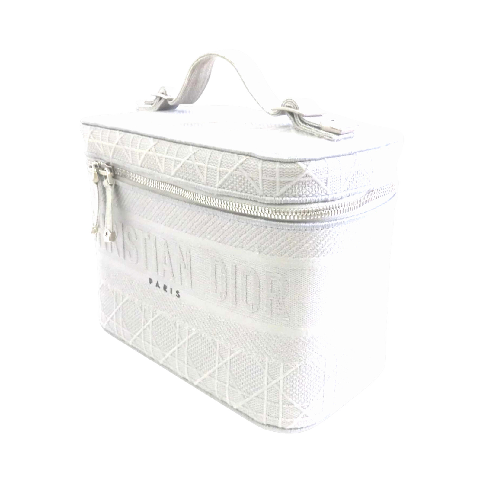 Christian Dior Signature Cannage Embroidery Vanity Case photo 3