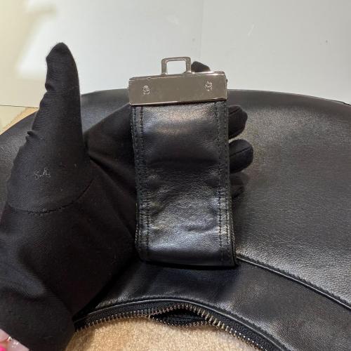 Christian Dior Black Leather Admit It Hobo Bag photo 3