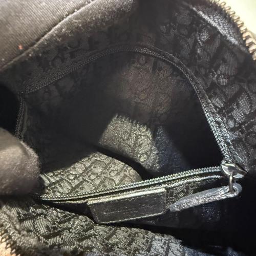 Christian Dior Black Leather Admit It Hobo Bag photo 5