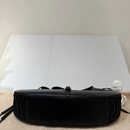 Christian Dior Black Leather Admit It Hobo Bag photo 6