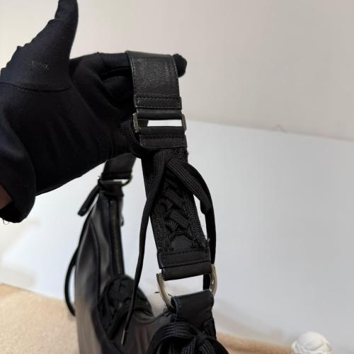 Christian Dior Black Leather Admit It Hobo Bag photo 7