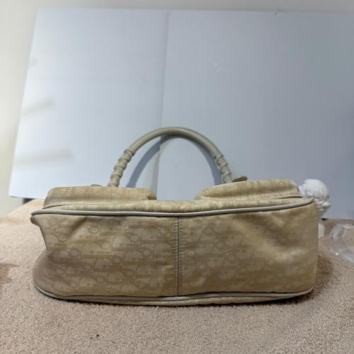 Christian Dior Beige Monogram Trotter Canvas Shoulder Bag photo 2