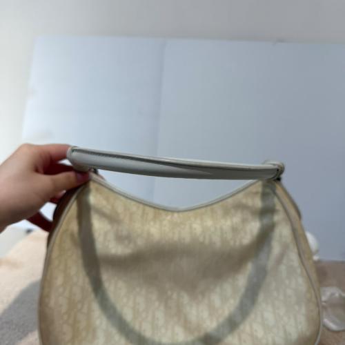 Christian Dior Beige Monogram Trotter Canvas Shoulder Bag photo 3