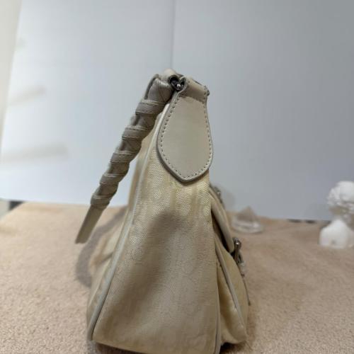 Christian Dior Beige Monogram Trotter Canvas Shoulder Bag photo 5