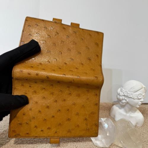 Hermès Ostrich Agenda Cover In Brown photo 2