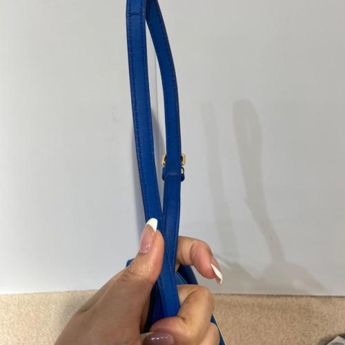 Fendi Blue Leather Peekaboo Bag photo 6
