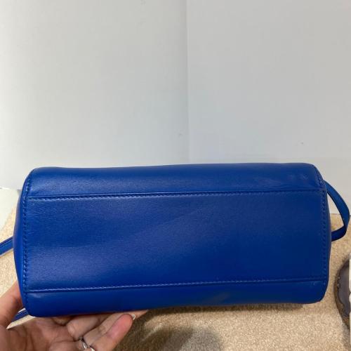 Fendi Blue Leather Peekaboo Bag photo 7
