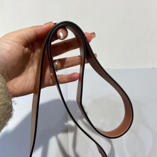 Celine Triomphe Canvas and Calfskin Clara Drawstring Bucket Bag photo 7