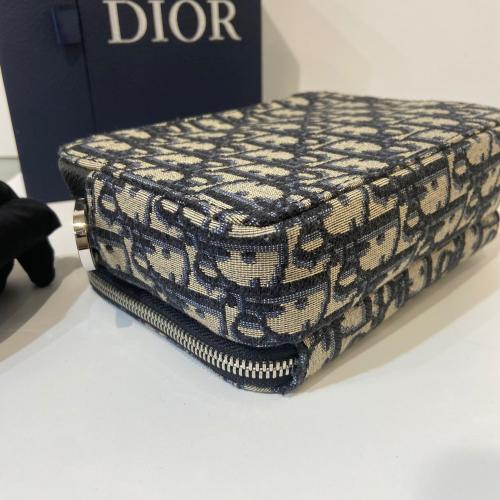 Christian Dior Oblique Jacquard Zipped Pouch photo 4