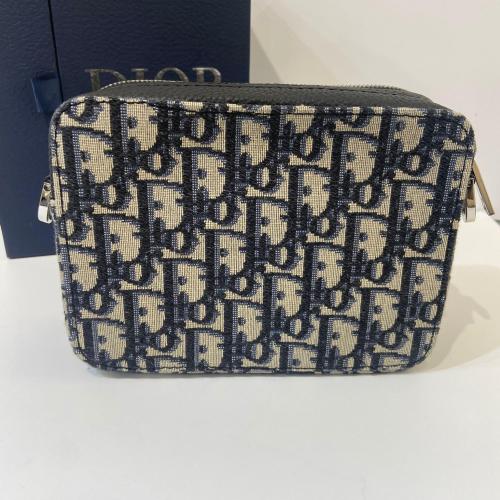 Christian Dior Oblique Jacquard Zipped Pouch photo 8