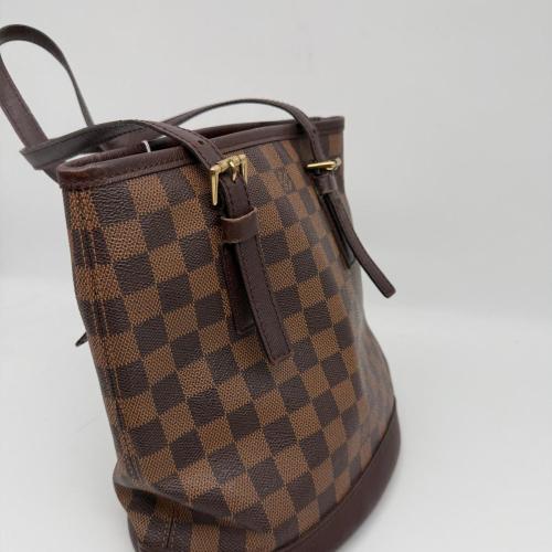 Louis Vuitton Damier Ebene Marais Bucket Bag photo 6