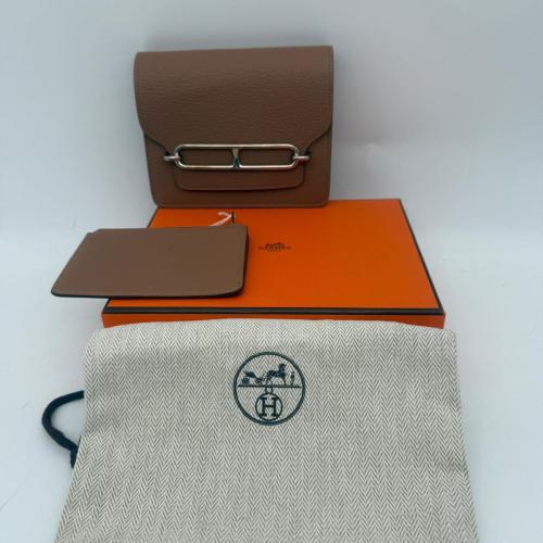 Hermès Roulis Slim Wallet, Palladium Hardware