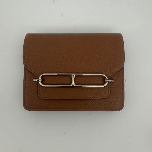 Hermès Roulis Slim Wallet, Palladium Hardware photo 2