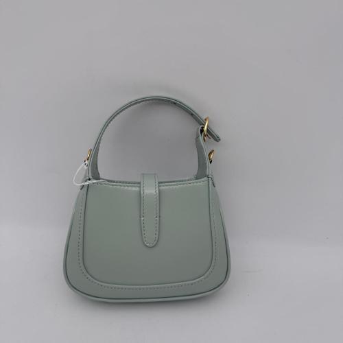 Gucci Light Green Jackie 1961 Super Mini Leather Shoulder Bag photo 3