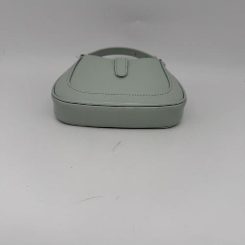 Gucci Light Green Jackie 1961 Super Mini Leather Shoulder Bag photo 4