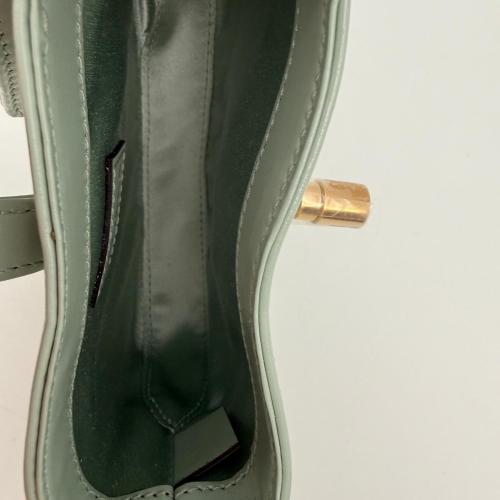 Gucci Light Green Jackie 1961 Super Mini Leather Shoulder Bag photo 7