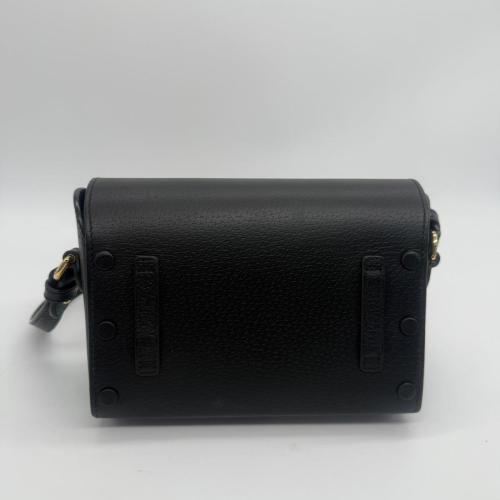 Gucci Black Leather Horsebit 1955 Crossbody Bag photo 2