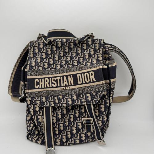 Christian Dior Oblique Jacquard Backpack