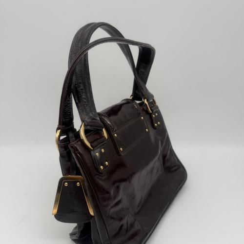 Louis Vuitton Black And Cream Leather Cruise Line Bicolour Hand Bag photo 5