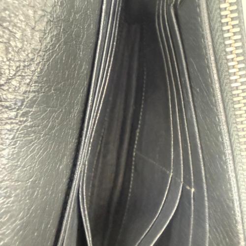 Balenciaga Black Lambskin Leather Classic City Wallet on Chain photo 8