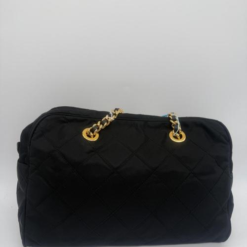 Prada Quilted Tessuto Nylon Chain Shoulder Bag photo 2