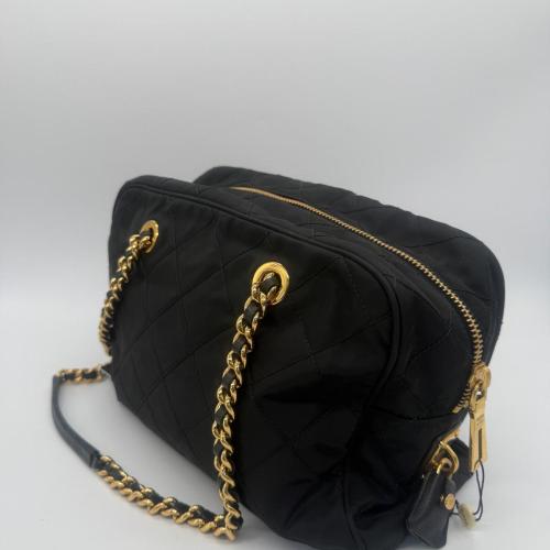 Prada Quilted Tessuto Nylon Chain Shoulder Bag photo 8