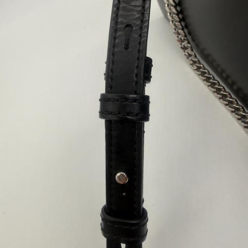 Yves Saint Laurent Black Leather Chain Shoulder Bag photo 3