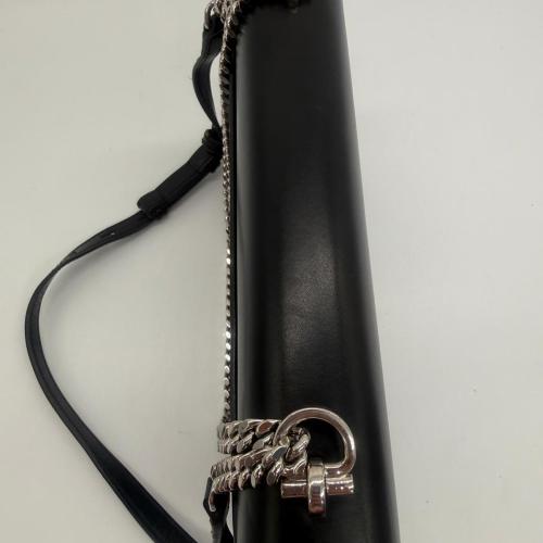 Yves Saint Laurent Black Leather Chain Shoulder Bag photo 4