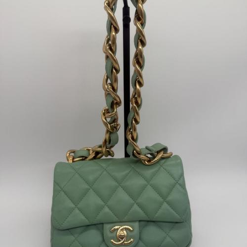 Chanel Lambskin Quilted Funkytown Flap Bag