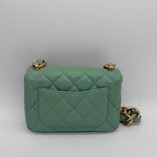 Chanel Lambskin Quilted Funkytown Flap Bag photo 2