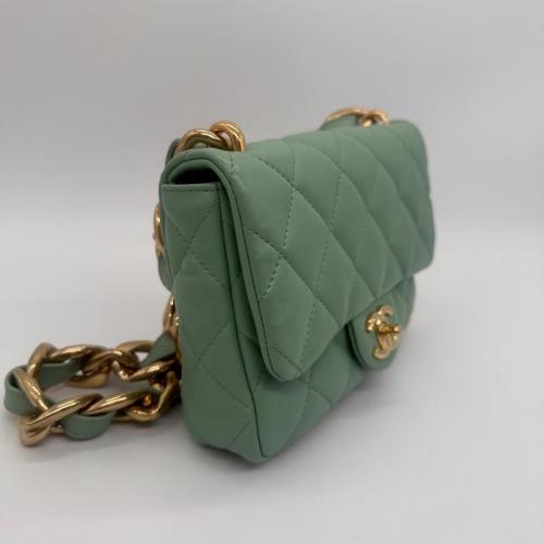 Chanel Lambskin Quilted Funkytown Flap Bag photo 7