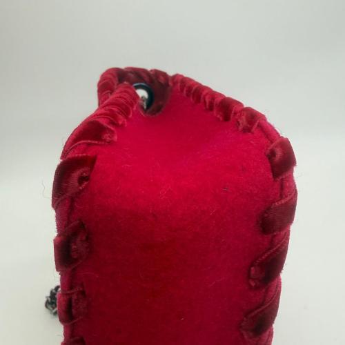 Chanel Fancy Felt Whipstitch Flap Bag photo 3