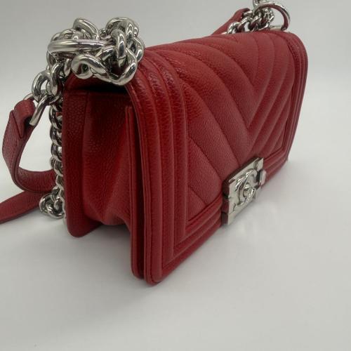 Chanel Boy Chanel Chevron Shoulder Bag photo 8