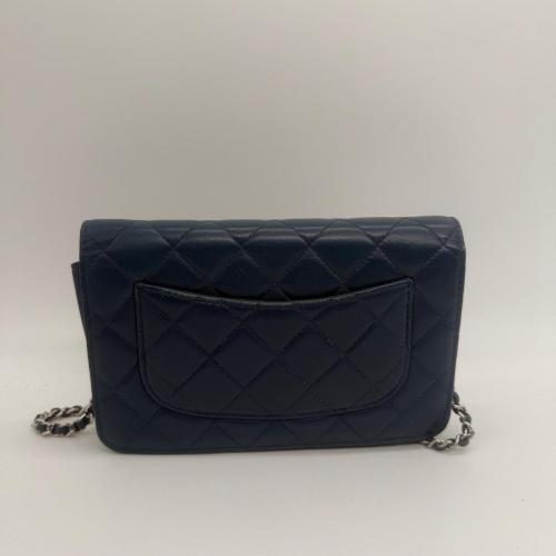 Chanel Quilted Lambskin Wallet on Chain Crossbody Bag photo 2