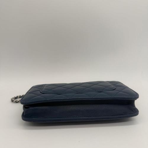 Chanel Quilted Lambskin Wallet on Chain Crossbody Bag photo 3