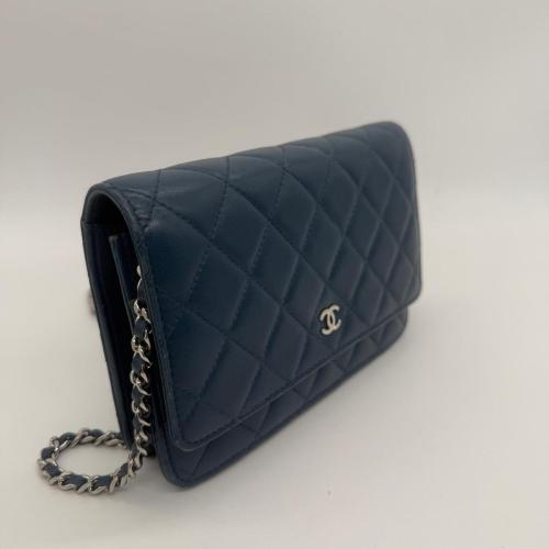 Chanel Quilted Lambskin Wallet on Chain Crossbody Bag photo 4