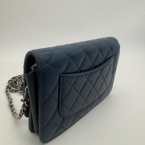 Chanel Quilted Lambskin Wallet on Chain Crossbody Bag photo 6