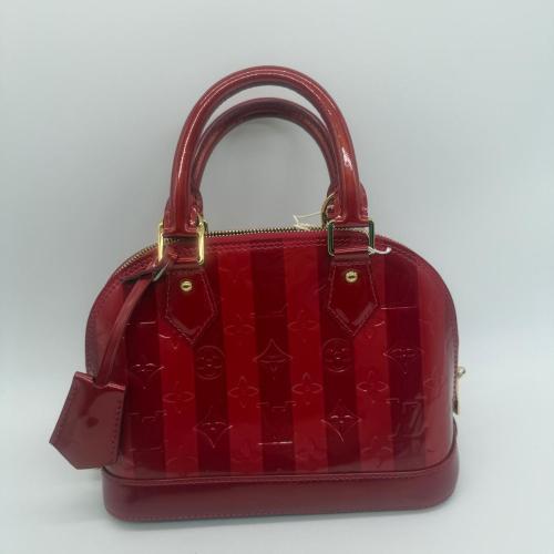 Louis Vuitton Red Vernis Alma BB photo 2