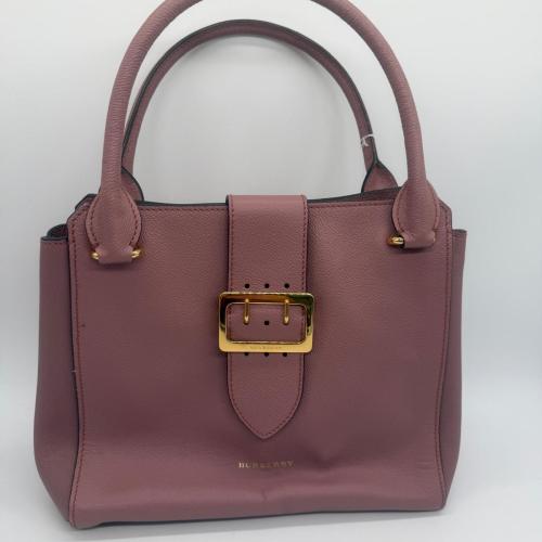 Burberry Soft Grain Leather Buckle Tote Bag photo 2