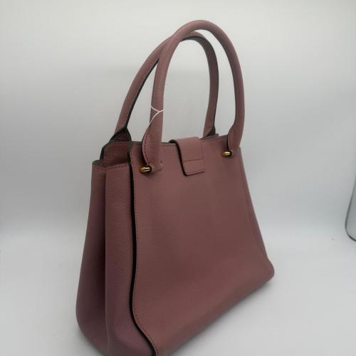 Burberry Soft Grain Leather Buckle Tote Bag photo 7
