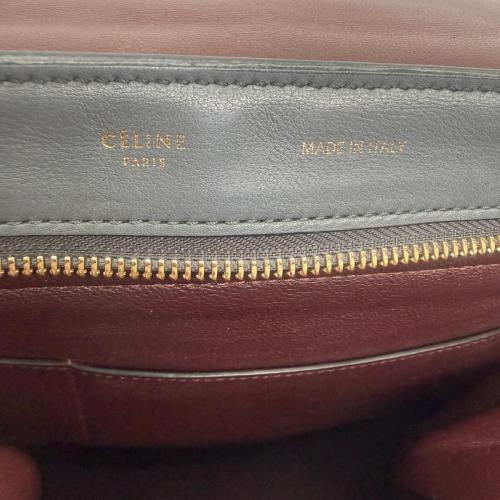 Celine Trapeze Leather Handbag photo 5