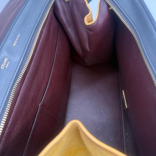 Celine Trapeze Leather Handbag photo 6