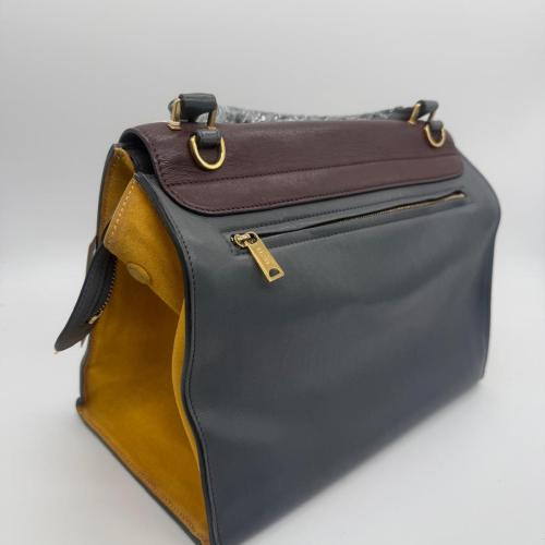 Celine Trapeze Leather Handbag photo 8