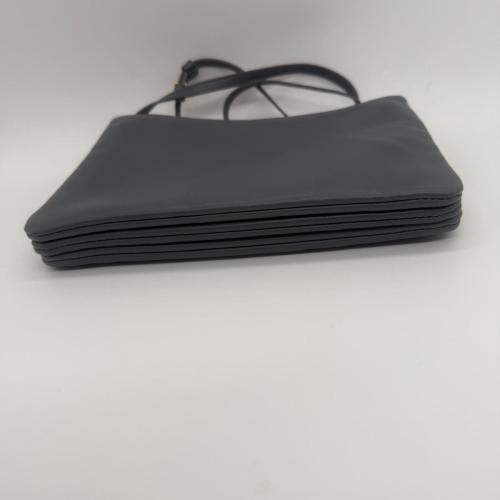 Celine Grey Leather Trio Bag in Smooth Lambskin photo 3