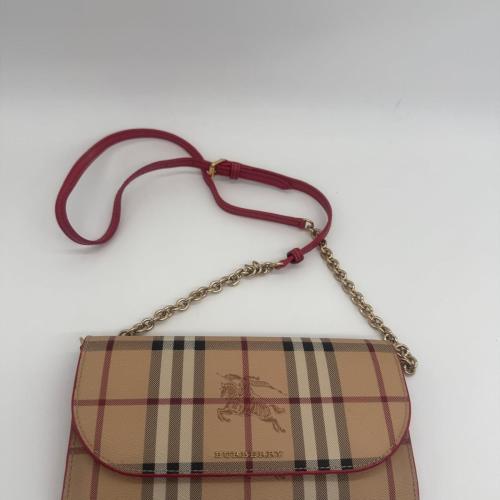 Burberry Haymarket Check Crossbody Bag