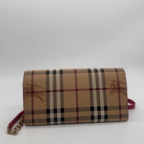 Burberry Haymarket Check Crossbody Bag photo 2