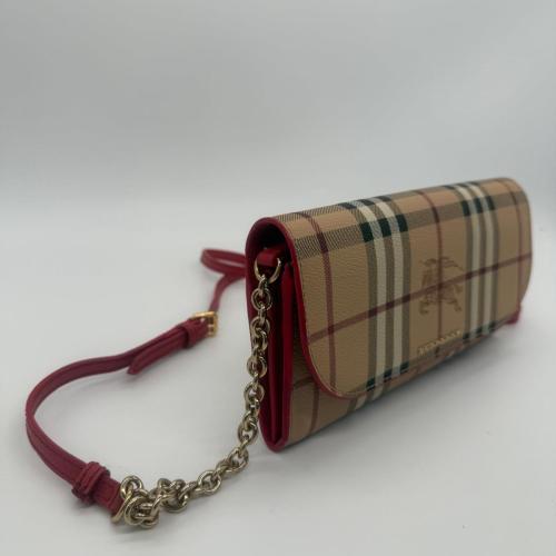 Burberry Haymarket Check Crossbody Bag photo 4